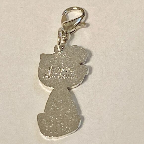 Peanuts Snoopy Sally Brown Clip On Charm Zipper Pull Purse Charm Signed Enamel - Picture 5 of 8